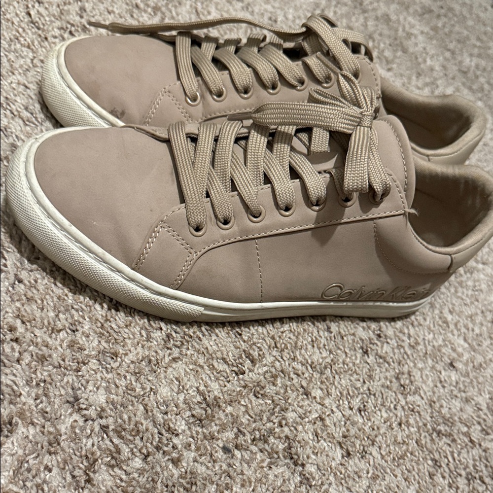 Calvin Klein Beige Sneakers